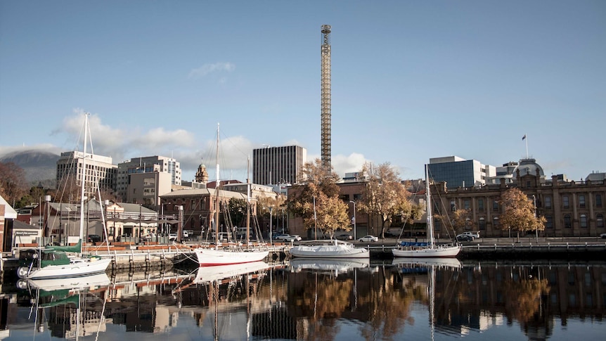 Proposed artistic tower in Hobart