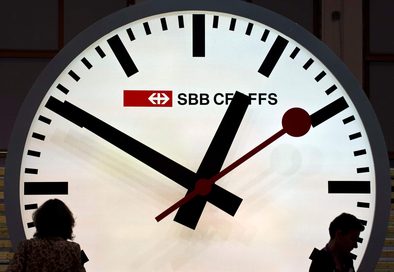 Design files the Swiss railway clock ABC Radio National