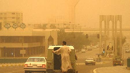 Baghdad sandstorm