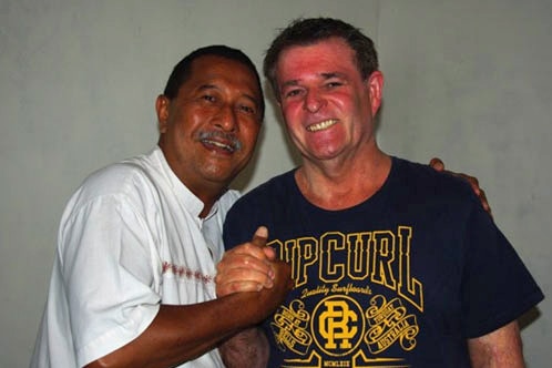 Haji Bambang and Peter Hughes