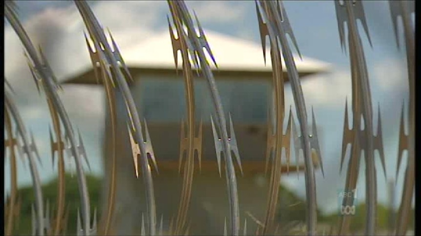 Prison razor wire