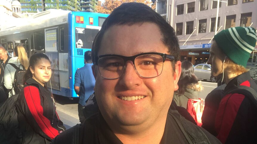 Commuter Simon Levoune says Uber buses for Sydney would be a bad idea.
