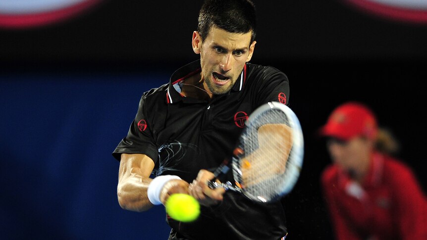 World number one Djokovic had to battle hard past Hewitt to earn his spot in the quarters.