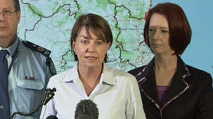 Prime Minister Julia Gillard and Queensland Premier Anna Bligh
