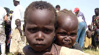 In need of help ... refugee children in eastern Chad