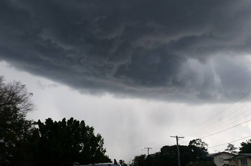 A dark storm cloud hovers over Ipswich.