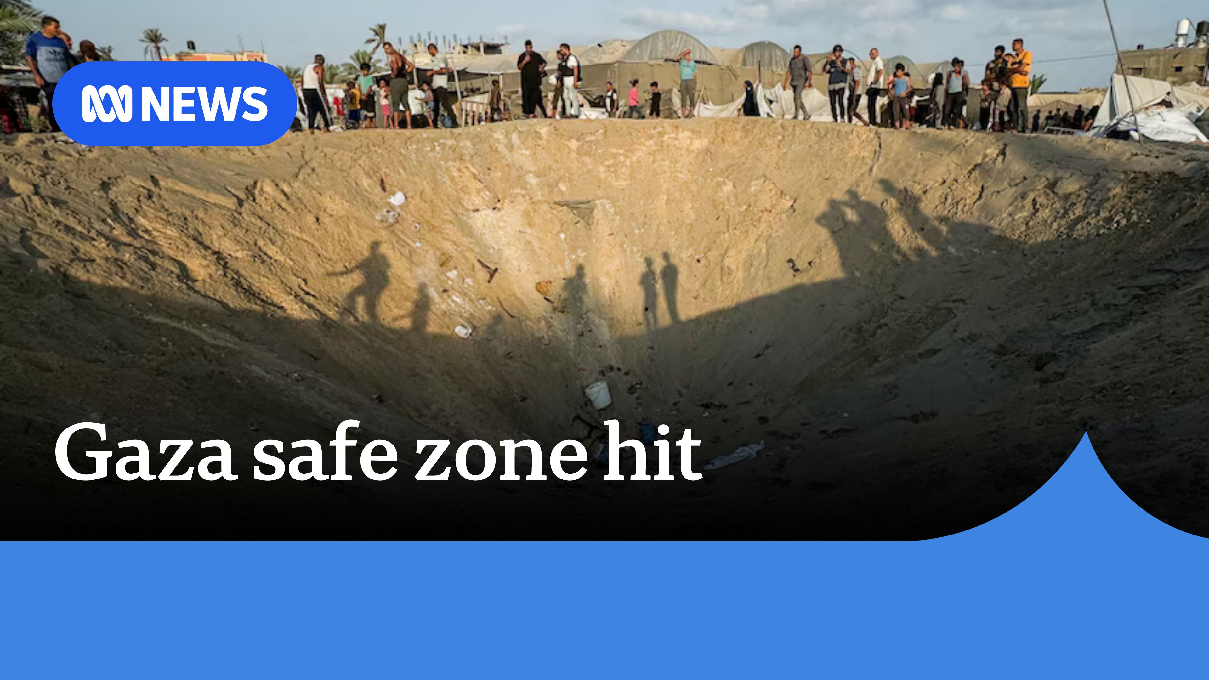Gaza agency says dozens killed in Israeli strike on designated ...