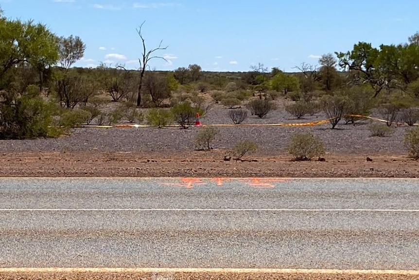 The section of Great Northern Highway where the capsule was found