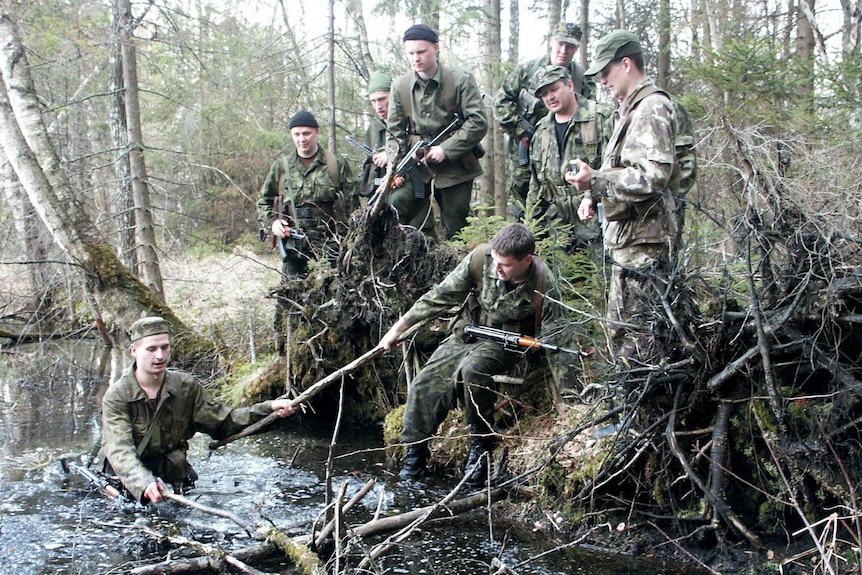 EDL members defying nature