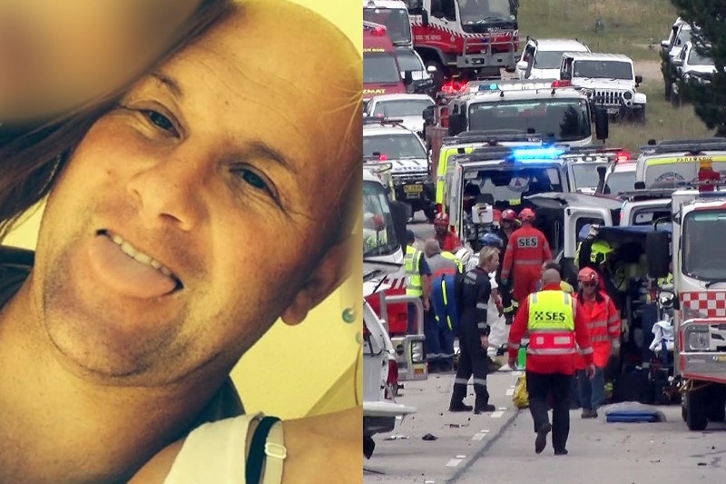 Jason Mcmahon was one of two people who died in a multi-car crash near Lithgow.