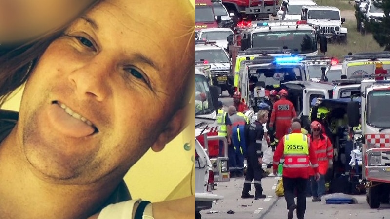 Jason Mcmahon was one of two people who died in a multi-car crash near Lithgow.