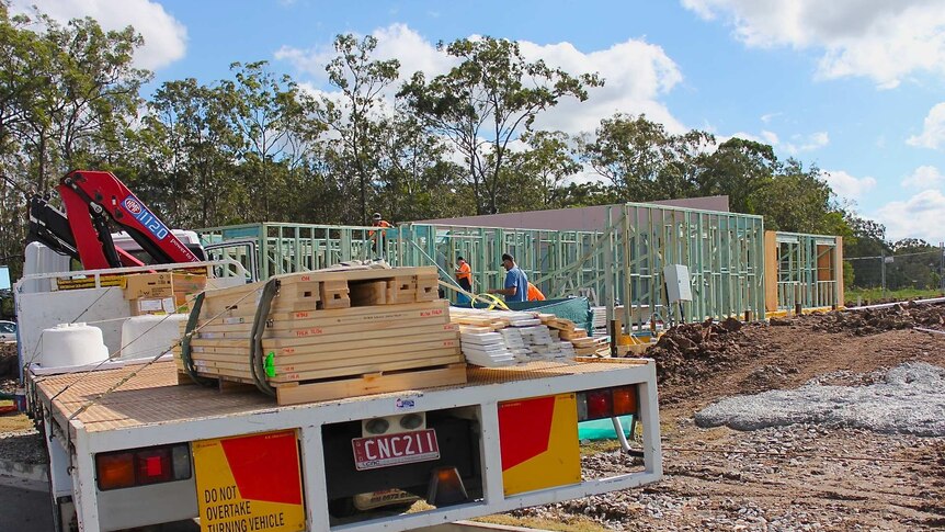House being built in Pimpama