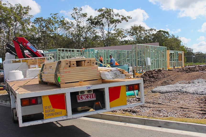 House being built in Pimpama