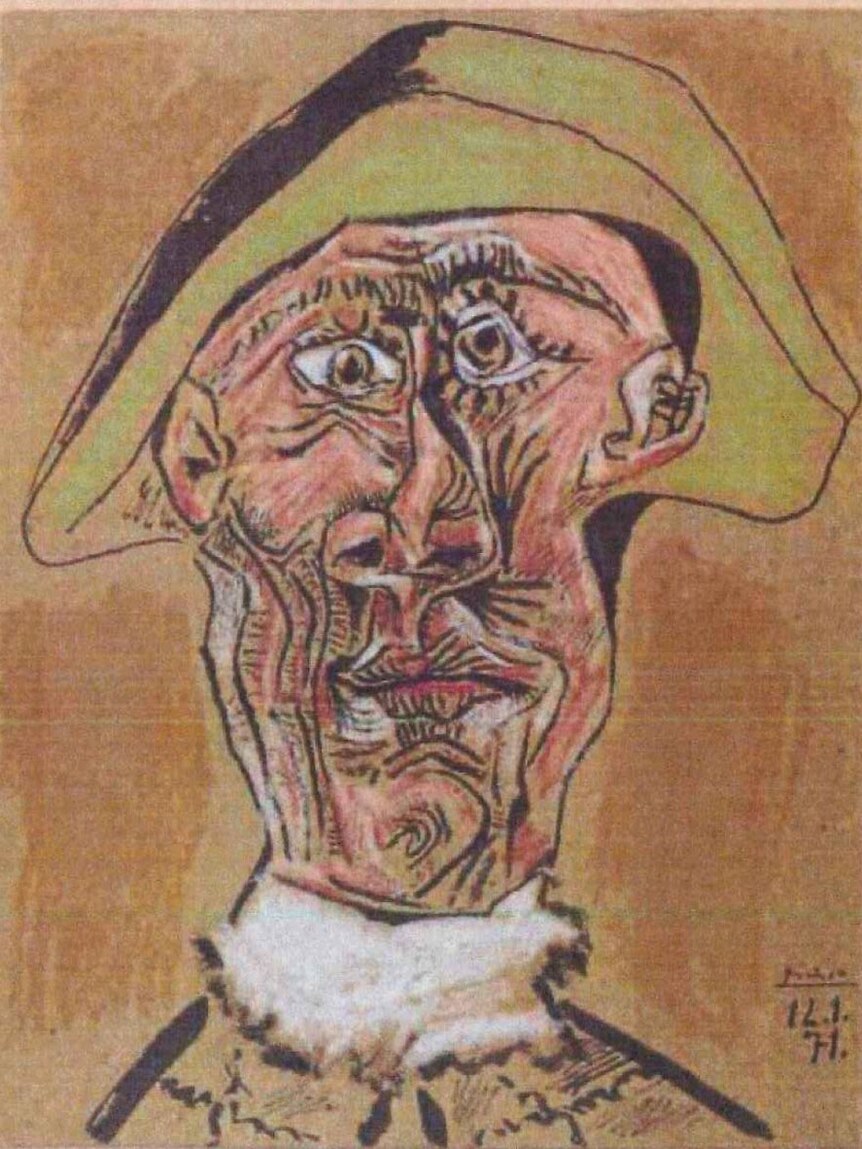 Pablo Picasso, Tête d’Arlequin