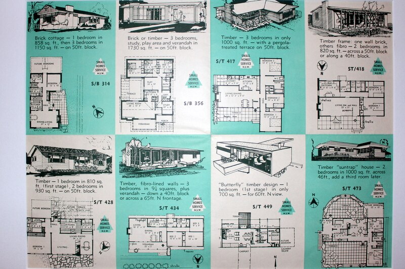 Small Homes Service brochure from the 1950s.