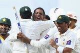 Pakistan celebrates Test win over Australia
