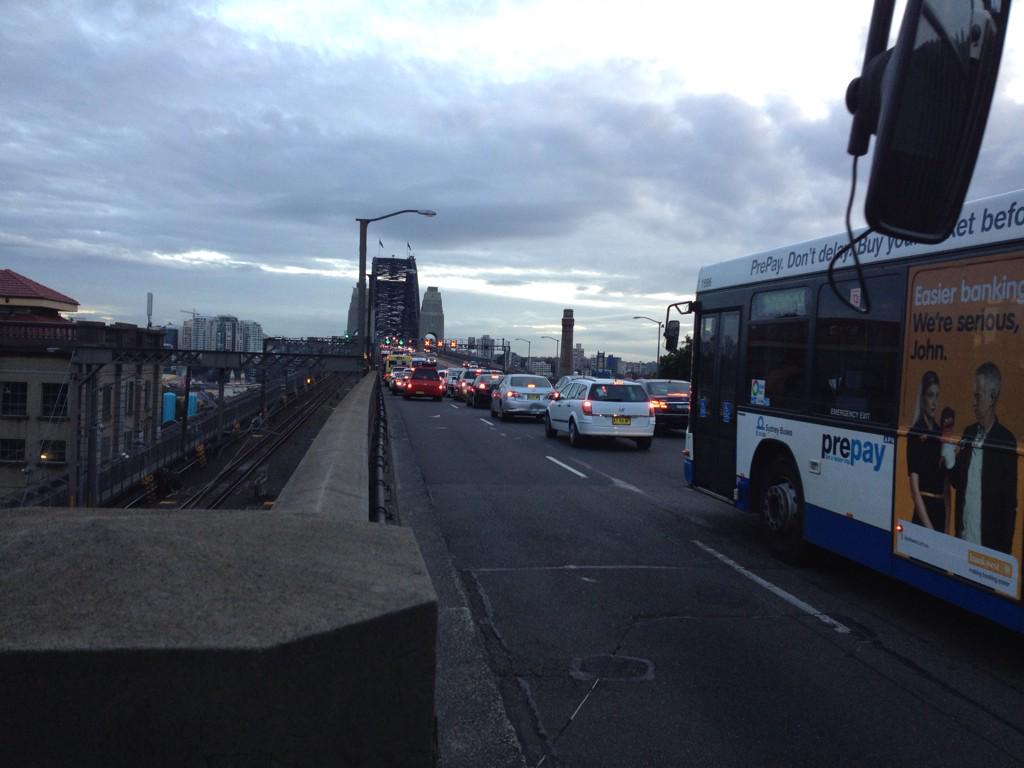 Sydney Harbour Bridge delays