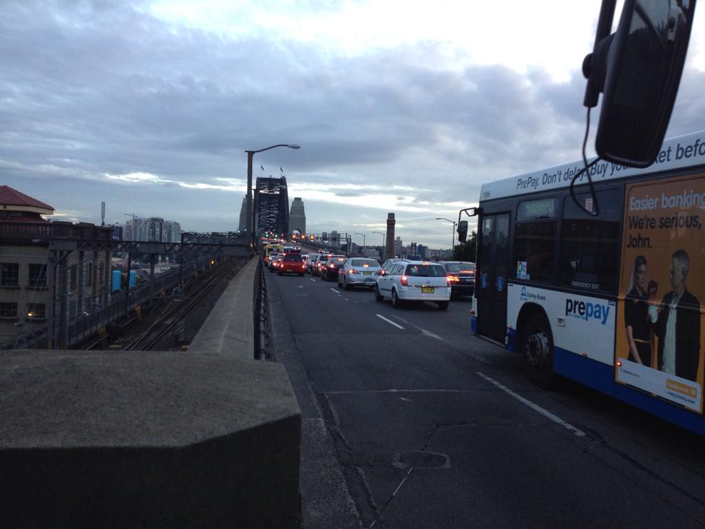 Sydney Harbour Bridge Car Crash Chokes Traffic Ahead Of Morning Peak ...