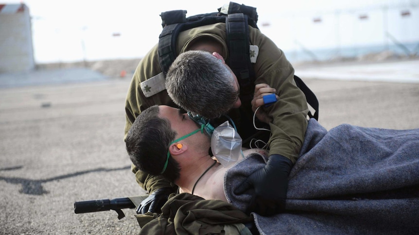 Israeli soldier wounded