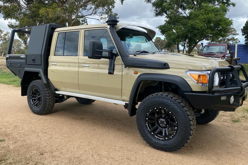 Dual cab LandCruiser