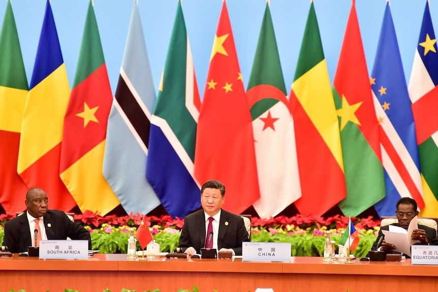 President Cyril Ramaphosa of South Africa co-chairing FOCAC 2018 Summit with President Xi Jinping