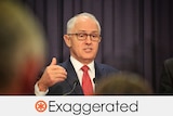 malcolm turnbull orange asterisk verdict exaggerated