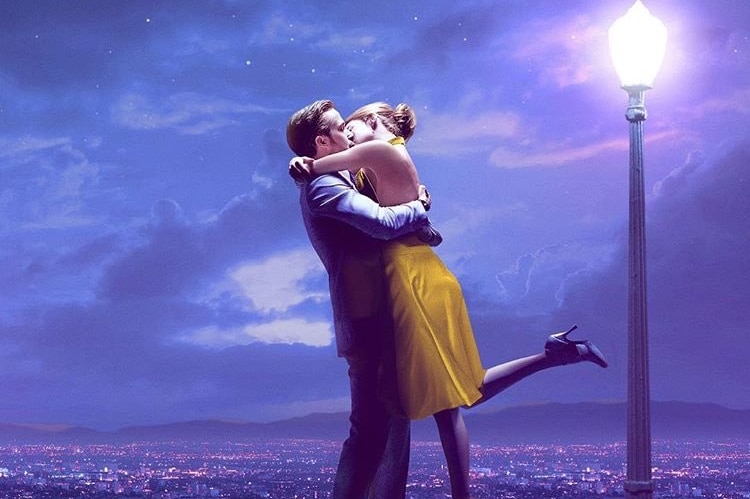 Ryan Gosling and Emma Stone in La La Land