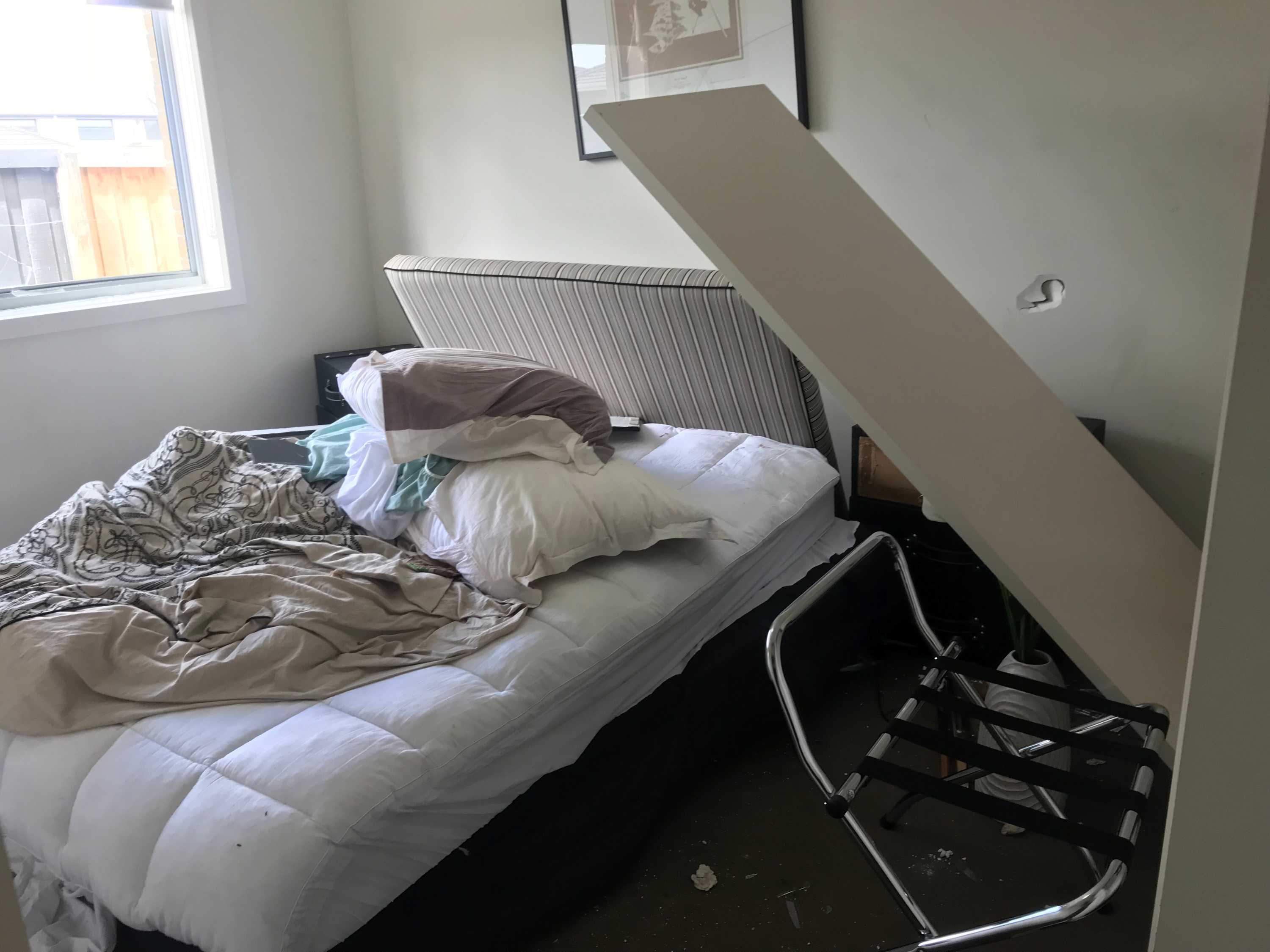 Melbourne Airbnb 'trashed by gang', Werribee street left in a mess