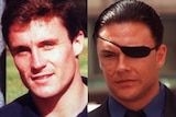 Composite image of Roberto Saenz de Heresia and Brett Boyd who is wearing an eye patch.