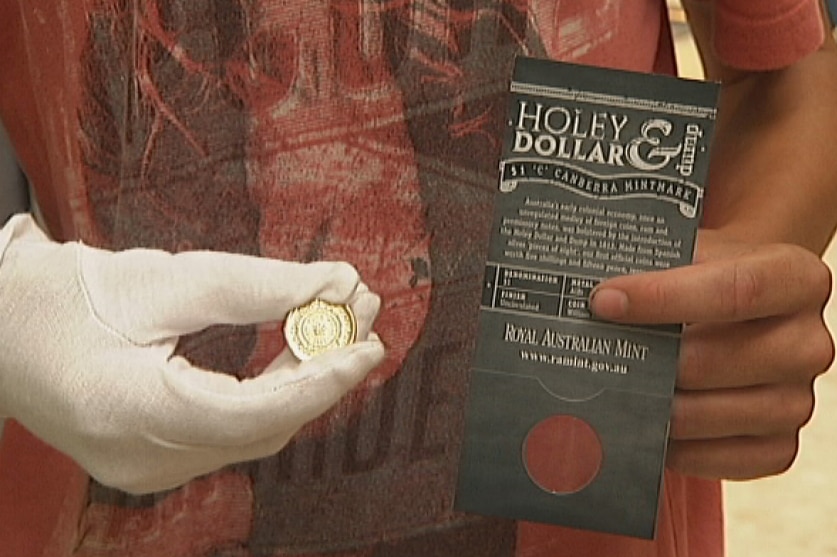 The first coin for 2013 commemorates the bicentenary of Australia's first official currency.