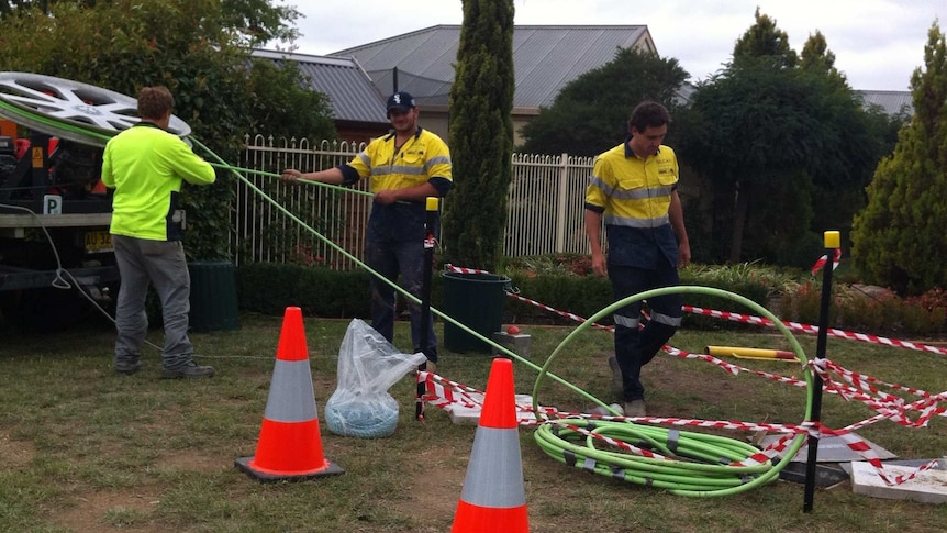 More than a dozen ACT suburbs have reportedly been dumped from the latest rollout maps for the high speed fibre.