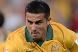 Tim Cahill celebrates wonder-strike against China