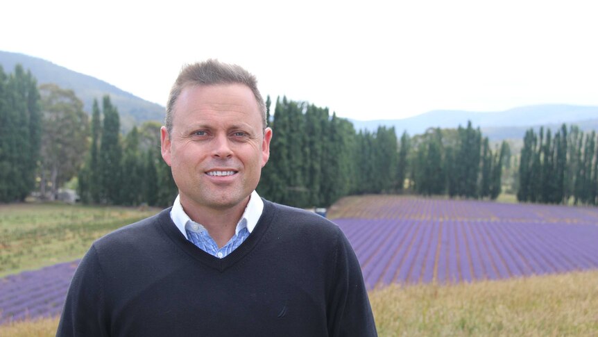Simon Wells of Essential Oils of Tasmania