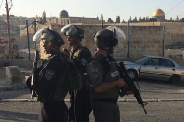 Police in East Jerusalem