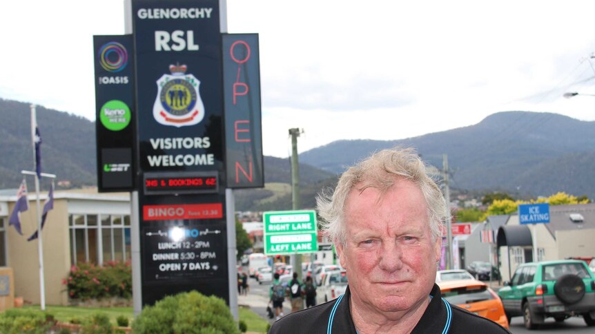 Glenorchy RSL President John Chivers