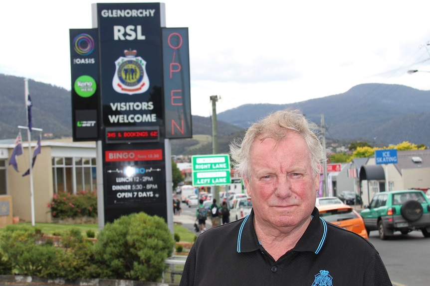 Glenorchy RSL President John Chivers