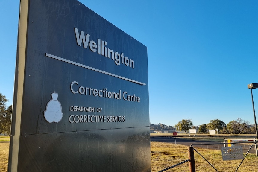 Wellington Correctional Centre sign
