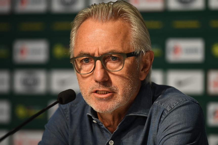 Socceroos coach Bert van Marwijk