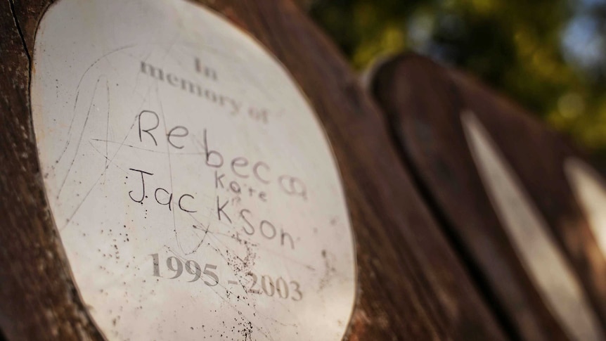 A memorial plaque to Rebecca Jackson