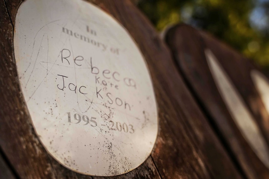 A memorial plaque to Rebecca Jackson