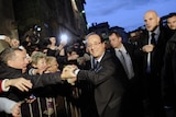 Hollande claims victory in France