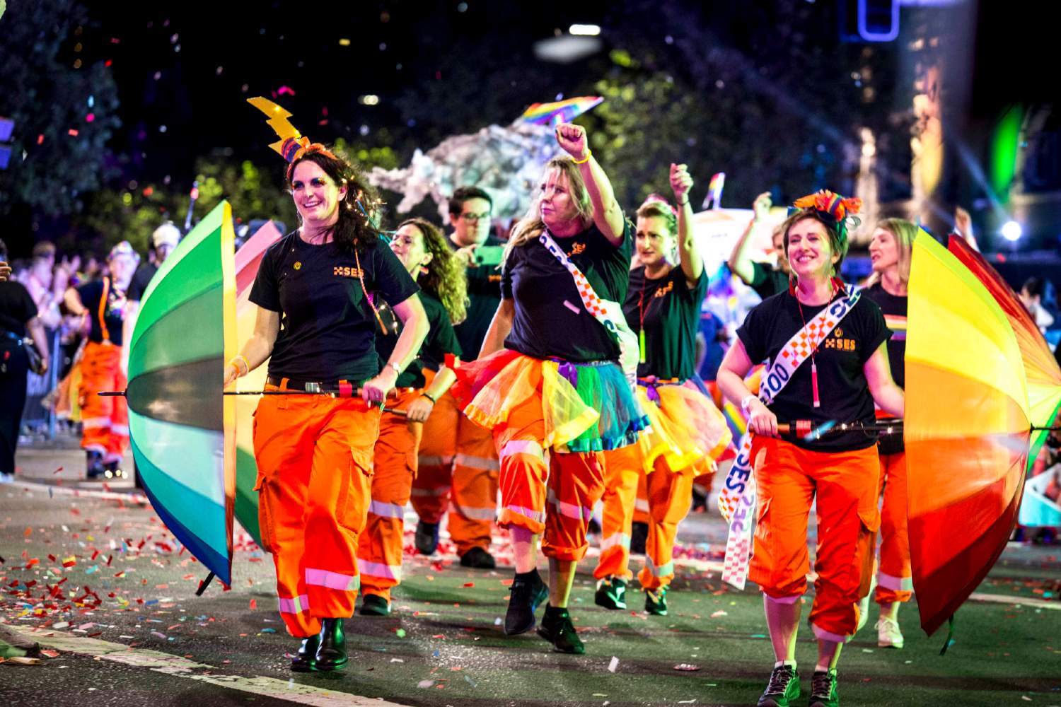 Sydney's Gay and Lesbian Mardi Gras sees thousands turn out for