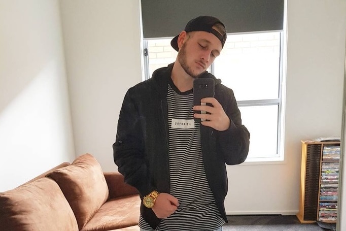 A selfie taken by a man in a cap and jacket, and posted to Instagram.