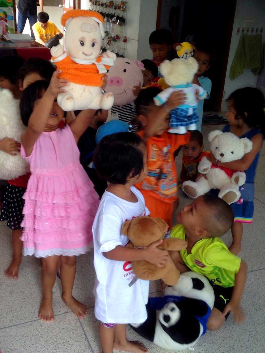 Children raised by a Phuket foundation