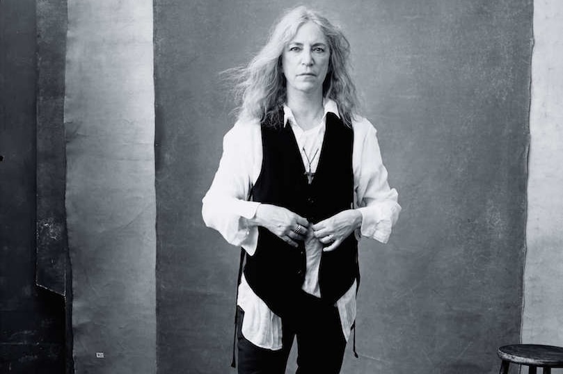 Patti Smith's portrait for the 2016 Pirelli calendar