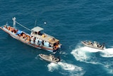 Border Protection Command intercept boat off Australia's north coast