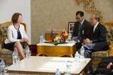 Julia Gillard meets Burmese leader
