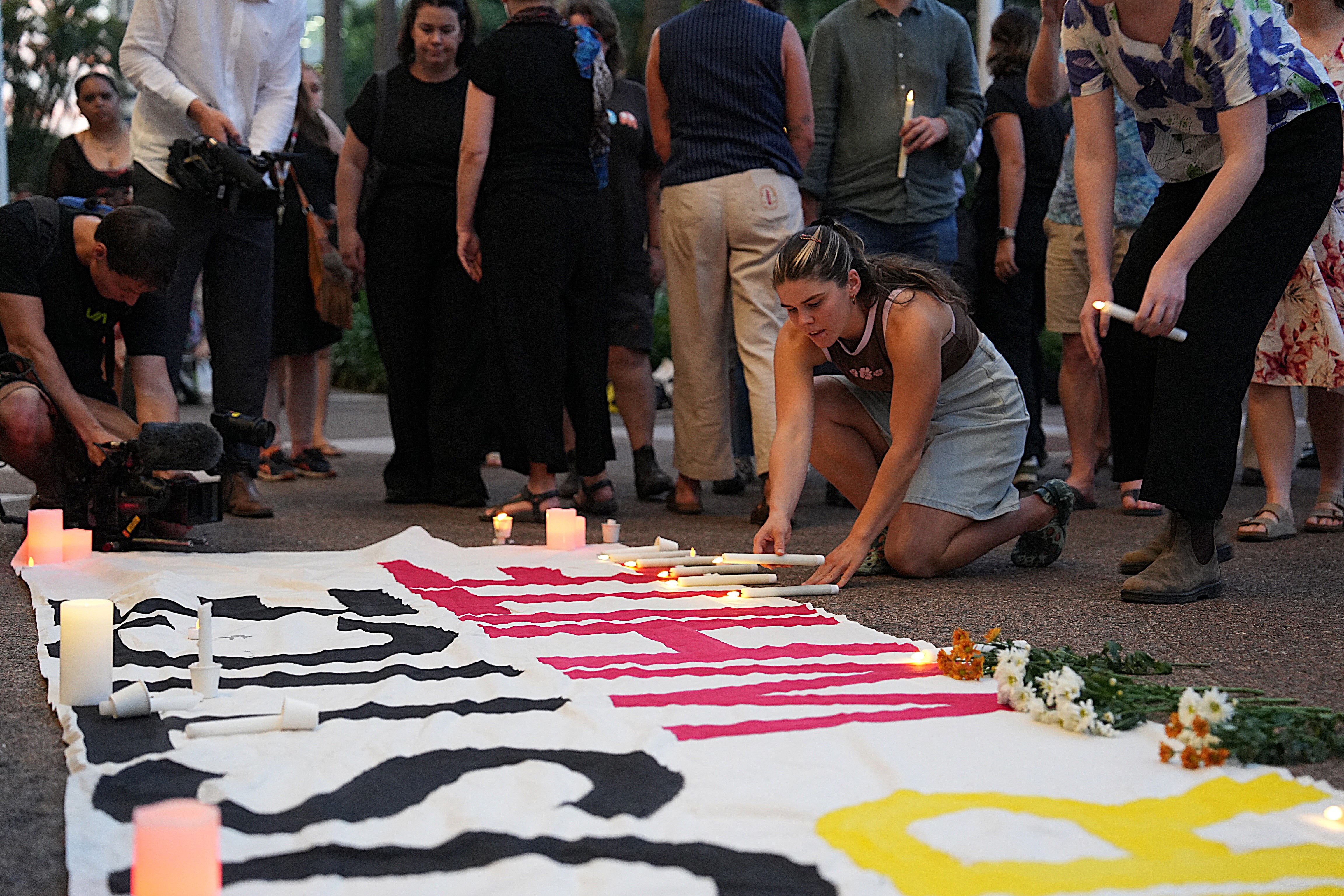 Speakers At The Vigil Reiterated Calls For An Independent Investigation