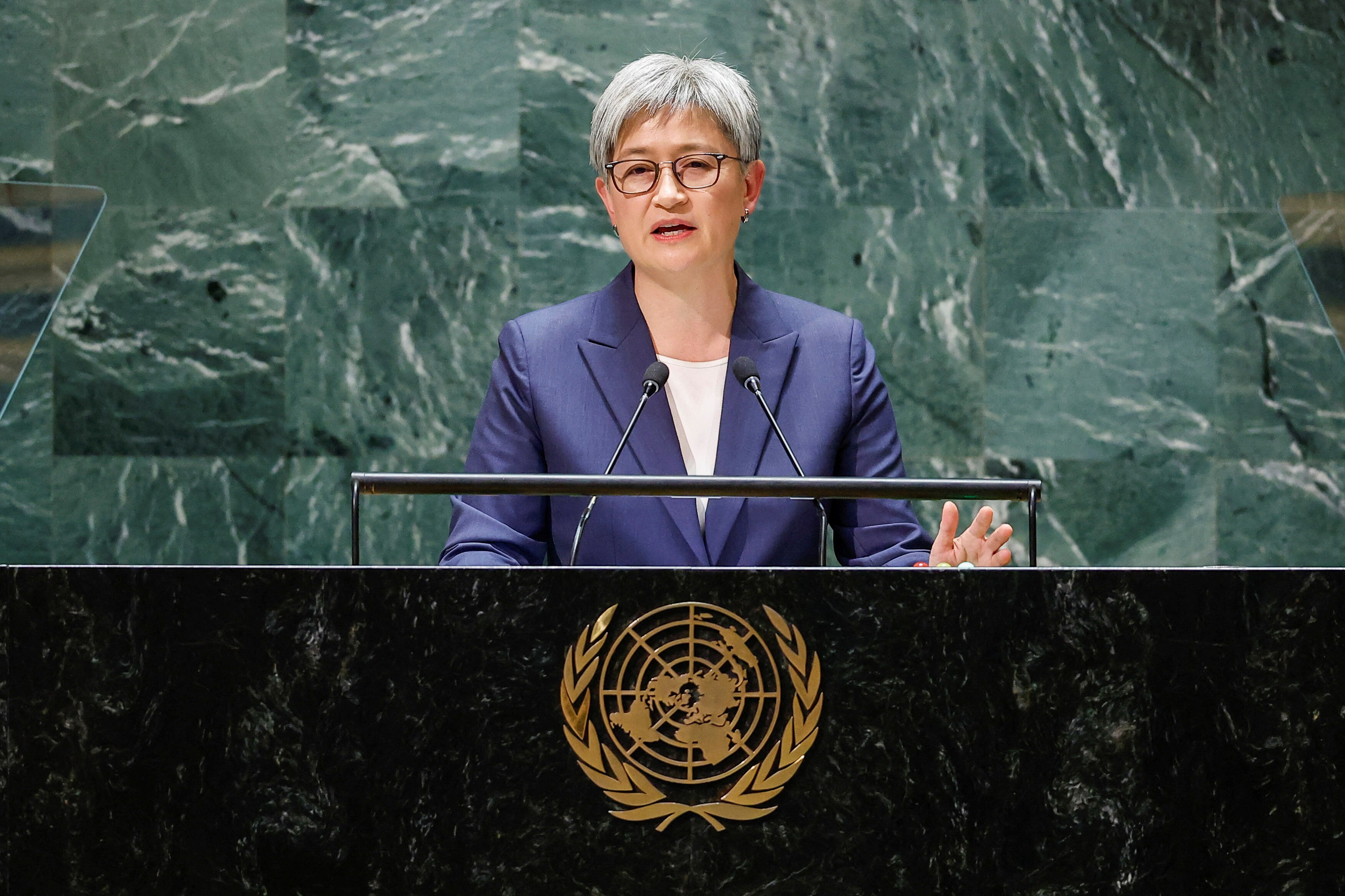 Penny Wong's UN General Assembly speech addresses Russia, climate and  'existential threats'. Here are the key takeaways - ABC News