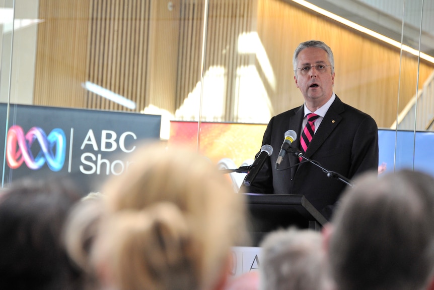 Mark Scott at the opening of ABC Brisbane HQ